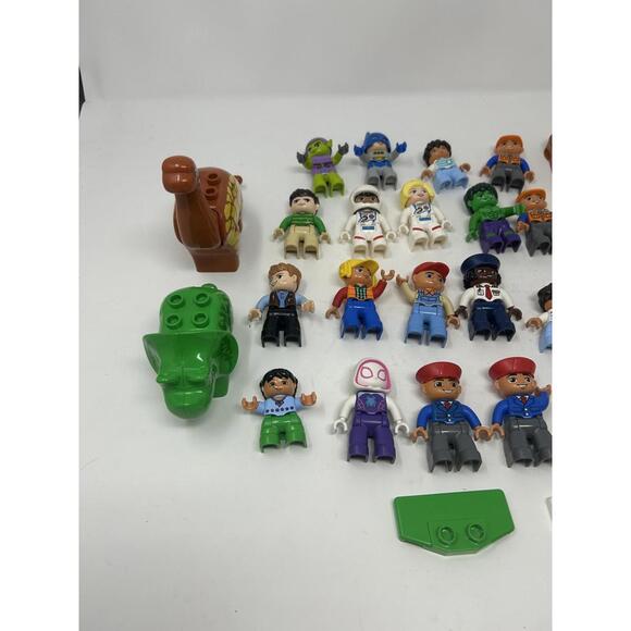 Lego Duplo Large Figure Lot 26 FIGURES, Mixed Characters Disney Marvel More - Picture 3 of 6